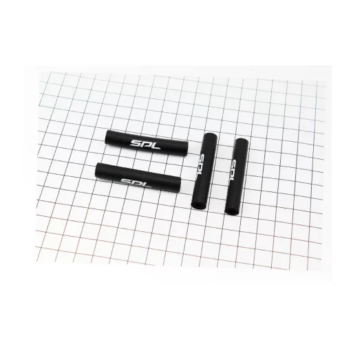 Захист рами від тросів (4х50мм 2 шт) та (5х50мм 2 шт), поролонові к-кт, чорний SG-811, ВЕЛОАКСЕСУАРИ, YQ-409286