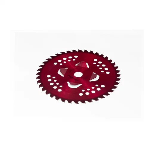 Нож 40Тх255мм победитовые зубья "лепесток", "RED", ТРИМЕР, YQ-202957