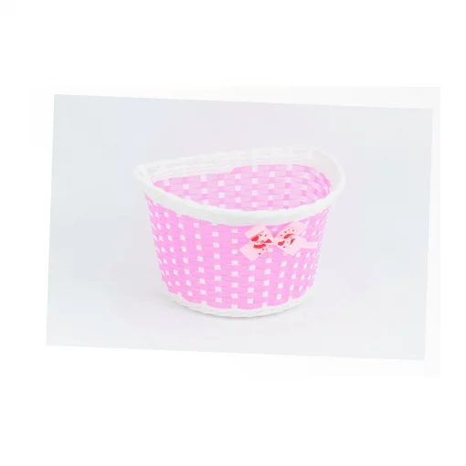 УЦЕНКА Корзина CHILD передняя 12", розовая CR-BS01-8 (нет крепления, см. фото), ВЕЛОАКСЕСУАРИ, YQ-414106