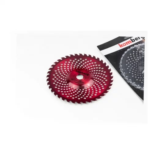 Ніж 40Тх255мм побідитові зуби, "тарілка" "RED Bomba", ТРИМЕР, YQ-213705