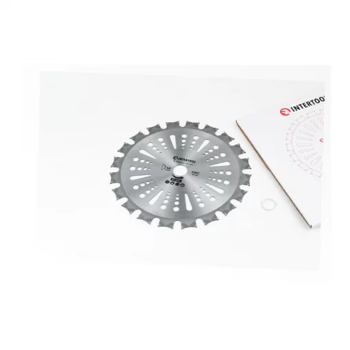 Ніж 40Тх255мм побідитові зуби, двосторонній (DT-2351), ТРИМЕР, YQ-213754