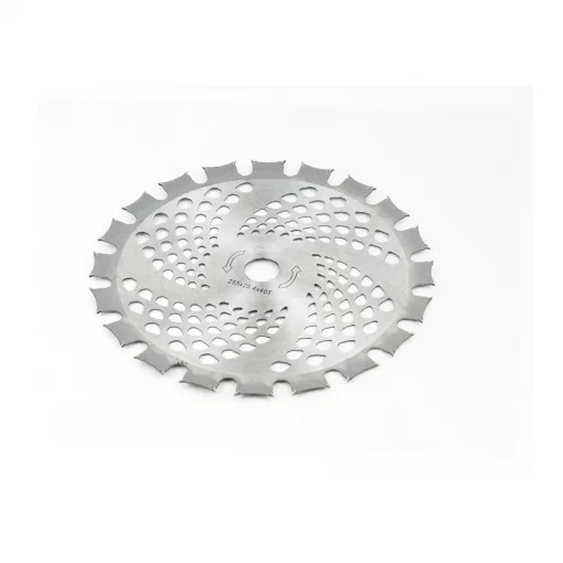 Ніж 40Тх255мм побідитові зуби, двосторонній, "тарілка", ТРИМЕР, YQ-213766