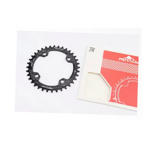 Звезда передняя MTB Narrow Wide 36Т (BCD:104мм), алюминиевая, чёрная, ВЕЛОЗАПЧАСТИНИ, YQ-411269