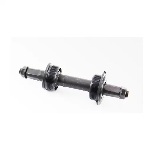 Каретка "квадрат" MTB 127мм, подшипник &Oslash;6,35х9 шариков, под гайку, чёрная YQ-CZ-129, ВЕЛОЗАПЧАСТИНИ, YQ-412124