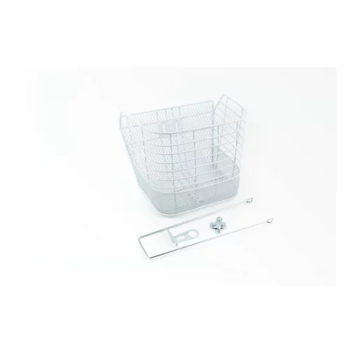 Корзина передняя 26" (проволока), белая JL-CK055, ВЕЛОАКСЕСУАРИ, YQ-403562