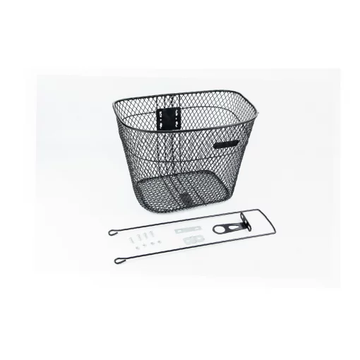 Корзина передняя 26" (сетка), чёрная "ромб" BK-002, ВЕЛОАКСЕСУАРИ, YQ-414005