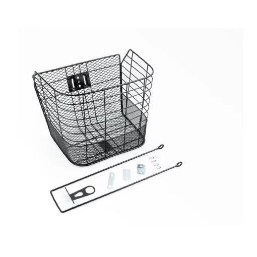 Корзина передняя 28" (проволока), чёрная JL-CK055, ВЕЛОАКСЕСУАРИ, YQ-409494