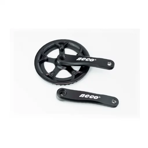 Шатуни "квадрат" 152мм, 34T (3/32") CITY, алюмінієві, чорніі AM-111, ВЕЛОЗАПЧАСТИНИ, YQ-412542