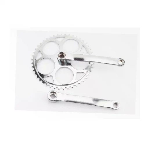 Шатуни "квадрат" 165мм, 46T, ВЕЛОЗАПЧАСТИНИ, YQ-403440