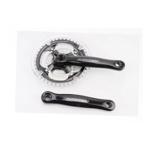 Шатуны "квадрат" 170мм, 42.34.24T MTB, алюминиевые, чёрные, ВЕЛОЗАПЧАСТИНИ, YQ-411800