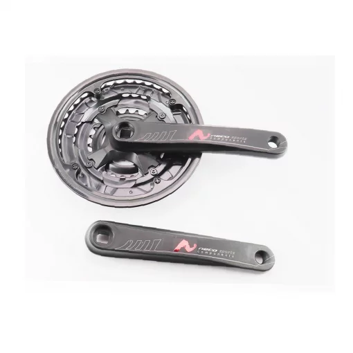 Шатуны "квадрат" 170мм, 42.34.24T MTB, алюминиевые, чёрные MA14-311AP, ВЕЛОЗАПЧАСТИНИ, YQ-412158