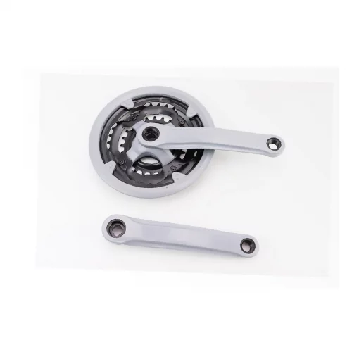 Шатуни "квадрат" 170мм, 42.34.24T MTB, сірі GR 05 (можливі потертості), ВЕЛОЗАПЧАСТИНИ, YQ-412049