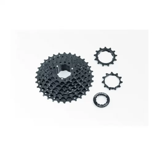 Кассета 8зв. 11.13.15.18.21.24.28.32Т, чёрная CROSSRIDE CS200, ВЕЛОЗАПЧАСТИНИ, YQ-412210