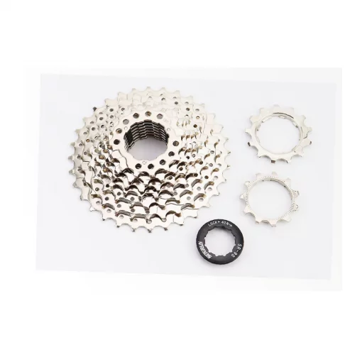 Кассета 9зв. 11.13.15.17.19.21.24.28.32Т, хром CS-9I-32T, ВЕЛОЗАПЧАСТИНИ, YQ-411612