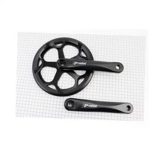 Шатуны "квадрат" 170мм, 46T (1/8") CITY, алюминиевые, чёрные FOLDING PRO-546P, ВЕЛОЗАПЧАСТИНИ, YQ-411691