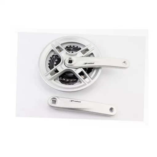 Шатуны "квадрат" 170мм, 48.38.28T MTB, алюминиевые, серые TY-CM03, ВЕЛОЗАПЧАСТИНИ, YQ-411802