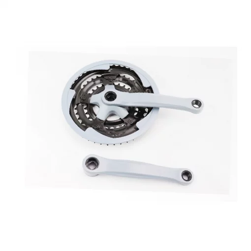 Шатуны "квадрат" 170мм, 48.38.28T MTB, серо-синие GR 01, ВЕЛОЗАПЧАСТИНИ, YQ-406182