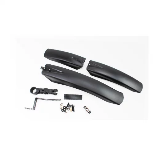 Крылья пластмассовые 24-26" MTB, чёрные LY-3302F/R, ВЕЛОАКСЕСУАРИ, YQ-409680