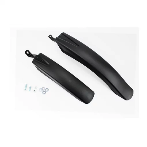 Крылья пластмассовые 24-26" MTB, чёрные LY-3302F2/R2, ВЕЛОАКСЕСУАРИ, YQ-409698