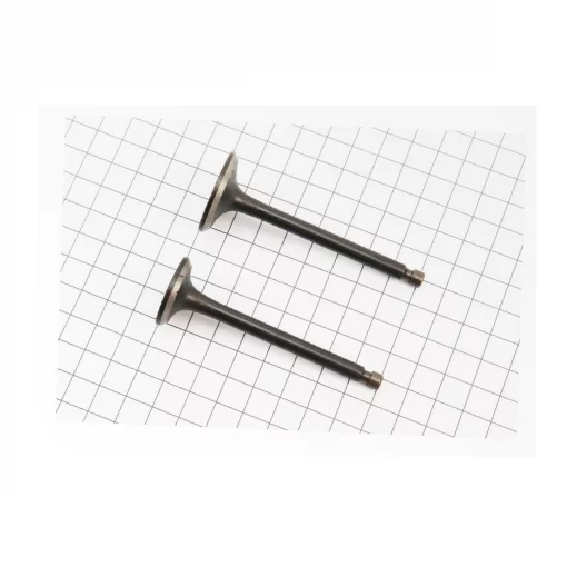 Клапани впускний (H-79,8; D-30,4; d-6), випускний (H-79,8; D-25,5; d-6) к-кт 2шт 178F, широка канавка сухаря, D178/186F, YQ-602809