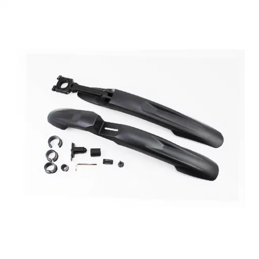 Крылья пластмассовые 24-26" MTB, чёрные YS-910, ВЕЛОАКСЕСУАРИ, YQ-409671