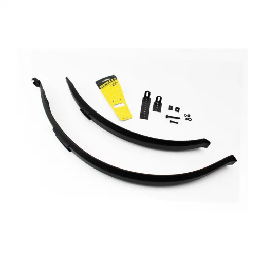 Крылья пластмассовые 26-27,5" длинные, чёрные SMG-151, ВЕЛОАКСЕСУАРИ, YQ-409613