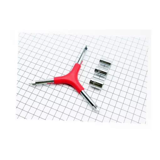 Ключ Y-образный 6предметов (шестигранники 4,5,6мм, головки 8,10,12мм), KL-9734C, ВЕЛОІНСТРУМЕНТ, YQ-407007