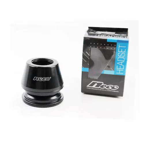 Рулевая колонка 1-1/8" (44/28,6x44/30мм) резьбовой вилки, высокая, чёрная H112N, ВЕЛОЗАПЧАСТИНИ, YQ-406991