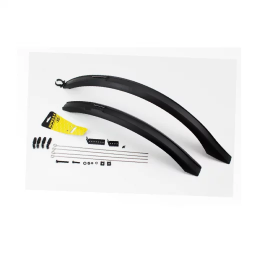 Крылья пластмассовые 27,5-29" длинные, чёрные SW-F1-173+ POI, ВЕЛОАКСЕСУАРИ, YQ-409357