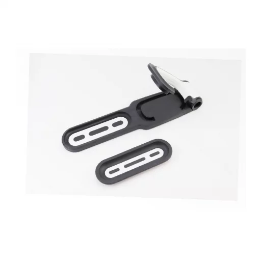 Крепление велосипеда за колесо к стене складное, пластмассово-металлическое, чёрно-белое HS-009В (без дюбелей), ВЕЛОАКСЕСУАРИ,