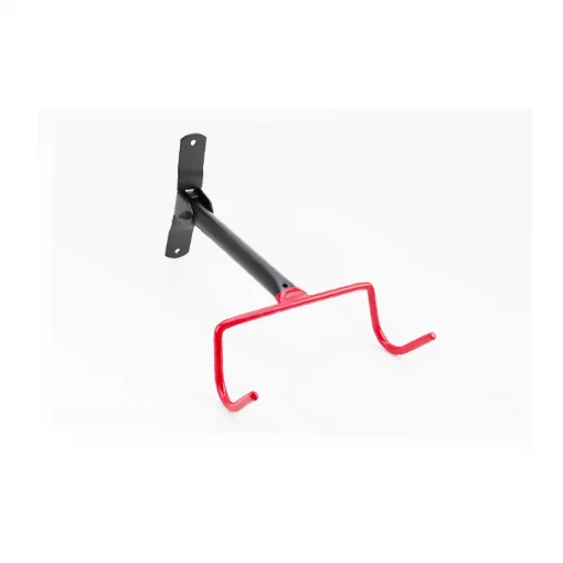 Крепление велосипеда за раму к стене складное, чёрно-красное HS-017 (без дюбелей), ВЕЛОАКСЕСУАРИ, YQ-409059