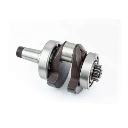 Коленвал ZH1115 (Dцапфы-70мм, Dшейки-68мм, Dцапфы-60мм)+подшипники+шестерня, запрессованный, D(ZS1100), YQ-610172