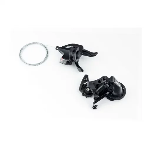 Комплект переключения (групсет) 1x9 скоростей, чёрные A5, ВЕЛОЗАПЧАСТИНИ, YQ-412347