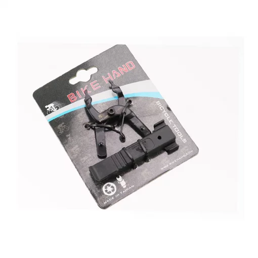 Ключ зняття та встановлення ланки ланцюга+лопатки бортувальні, чорні YC-335ST, ВЕЛОІНСТРУМЕНТ, YQ-407198