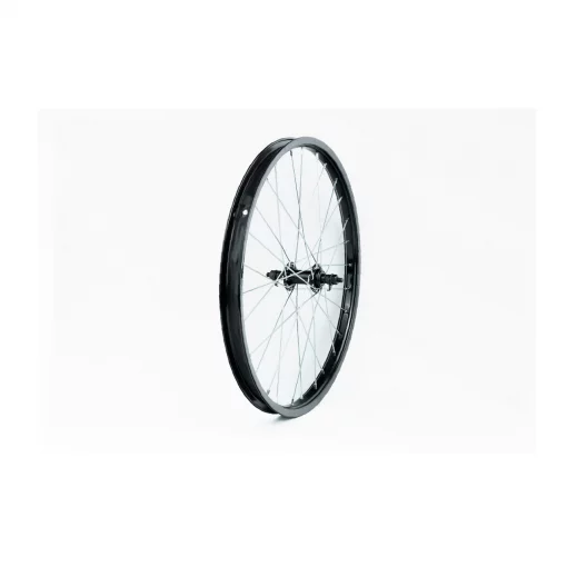 Колесо 20" переднее, втулка 14Gx28H чёрное, ВЕЛОКОЛЕСА, YQ-412516