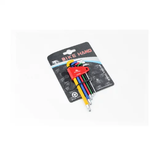 Ключ-набор 6 предметов (шестигранники 2,2.5,3,4,5,6мм), YC-613-6C, ВЕЛОІНСТРУМЕНТ, YQ-407276