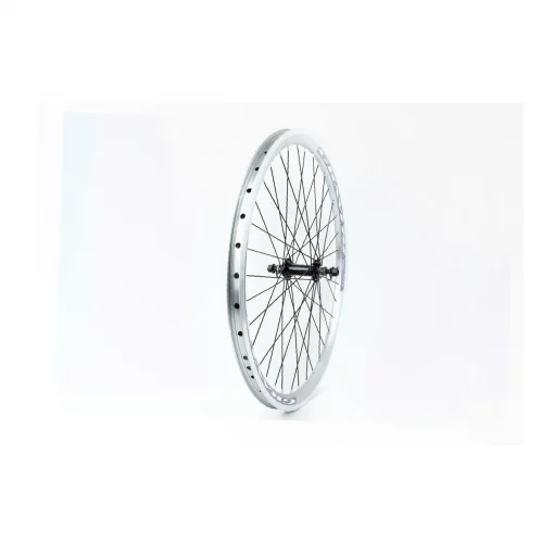 Колесо 24" переднее V-brake, обод "капля" алюминиевый, втулка 14Gх36H, крепл. гайка, "GRAVITY", ВЕЛОКОЛЕСА, YQ-406521