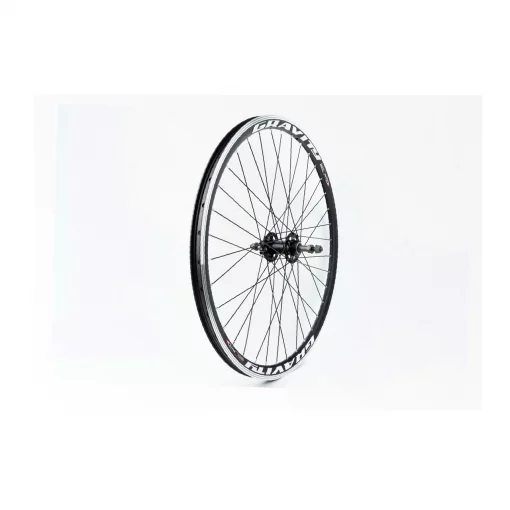 Колесо 26" заднее Disk-brake, обод "капля" алюминиевый, втулка 14Gx36H, пром-подшипники 6200 2RS, под вольнобег, крепл. гайка,