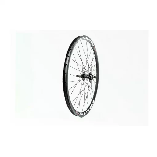 Колесо 27,5" заднее Disk-brake, обод "капля" алюминиевый, втулка 14Gx36H, под вольнобег, крепл. гайка, "GRAVITY", ВЕЛОКОЛЕСА,