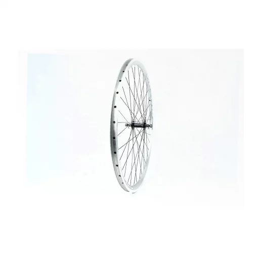 Колесо 28" переднє V-brake, обід "крапля" алюмінієвий, втулка 14Gх36H, чорна, кріпл. гайка, "GRAVITY", ВЕЛОКОЛЕСА, YQ-406200