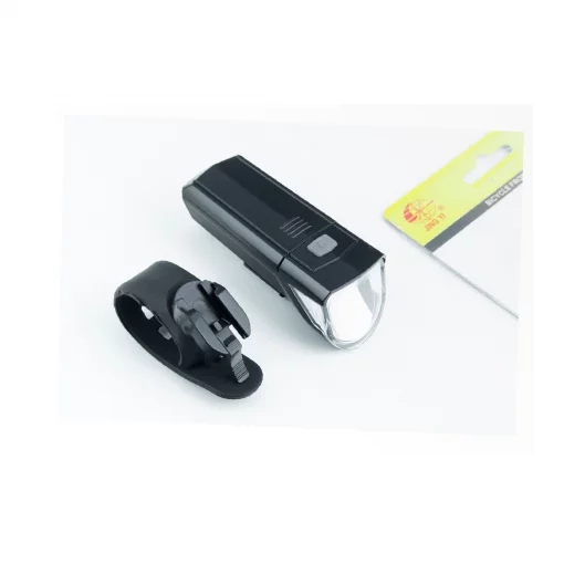 Фонарь передний 1 диод 60 lumen, под батарейки AAAх3, чёрный JY-7181, ВЕЛОАКСЕСУАРИ, YQ-409933