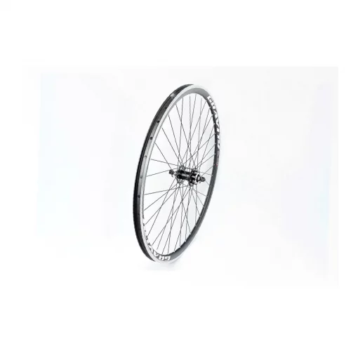 Колесо 29" переднее Disk-brake, обод "капля" алюминиевый, втулка 14Gx36H, крепл. гайка, чёрное "GRAVITY", ВЕЛОКОЛЕСА, YQ-412343