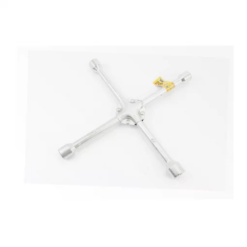 Ключ баллонный крестовой усиленный 17x19x21x22мм 350x16мм (73-0314), Ручний інструмент, YQ-702070