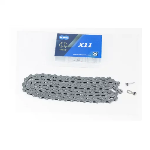 Ланцюг приводний 1/2х11/128"х118L 11 швидкостей, сірий X11, ВЕЛОЗАПЧАСТИНИ, YQ-412243