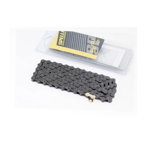 Ланцюг приводний 1/2х3/32"х114L 5/6/7 швидкостей, чорний SCH-500, ВЕЛОЗАПЧАСТИНИ, YQ-403848