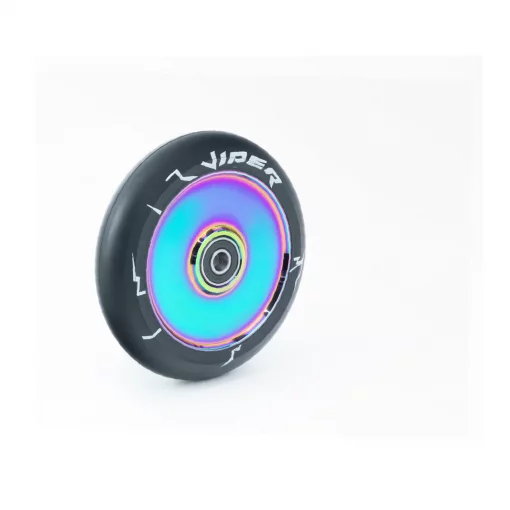 Колесо трюкового самоката 110мм, алюмінієве, пром-підшипники 608 (8х22х7) 2RS, хаміліон, ВЕЛОКОЛЕСА, YQ-412543