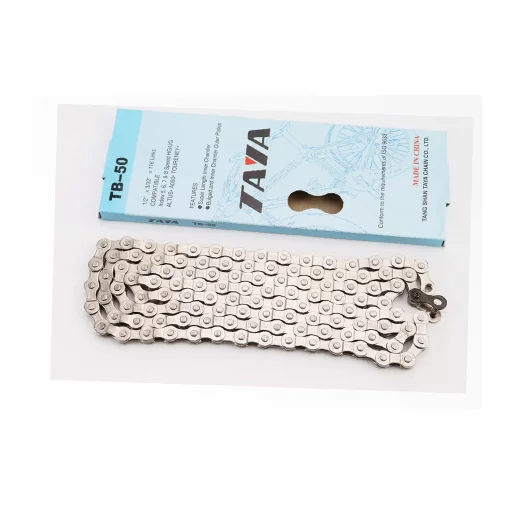 Ланцюг приводний 1/2х3/32"х116L 6/7 швидкостей, сріблястий TB-50, ВЕЛОЗАПЧАСТИНИ, YQ-411051