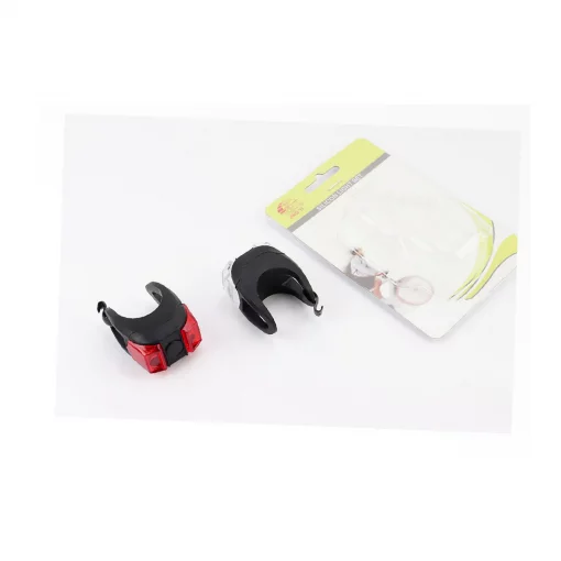 Фонарь передний 2 диода+задний 2 диода силиконовые к-кт, JY-267-6 (без батареек), ВЕЛОАКСЕСУАРИ, YQ-403576