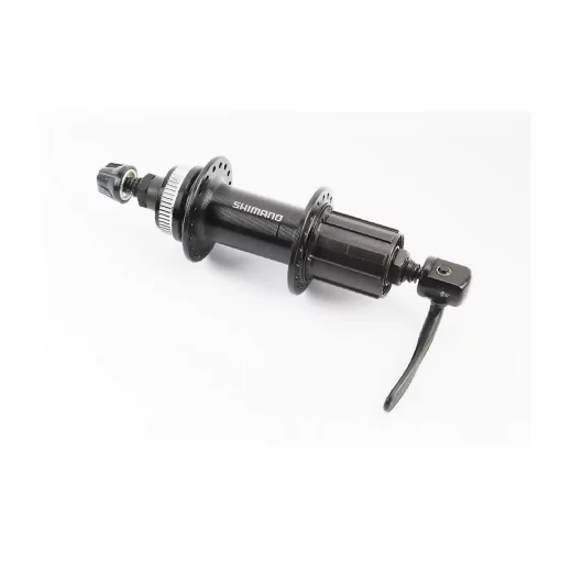 Втулка задняя MTB алюминиевая 14Gx36H под кассету 8-10зв, Disk-brake Center Lock, крепл. эксцентрик, чёрная FH-TX505,