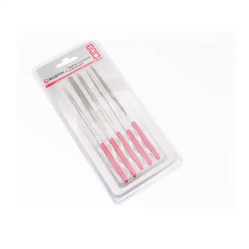 Набор алмазных надфилей 5шт, 140мм (HT-3709), Ручний інструмент, YQ-702271